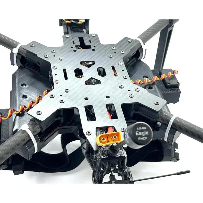 Дополнительное изображение FPV дрон Зверобой 13 дюймов 2100MHz с тепловизором + сброс